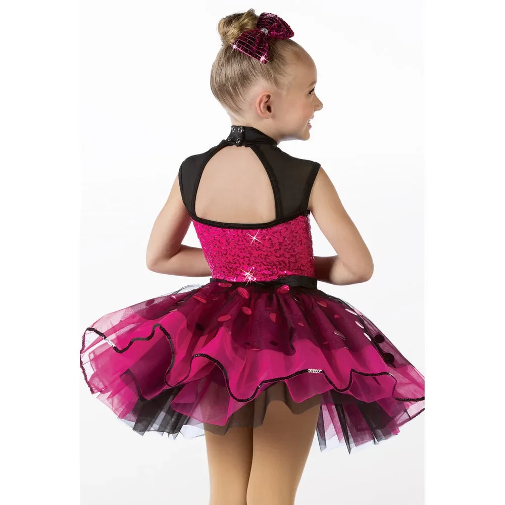 Pre-Owned Dance Costume Weissman 14374 Small Child Gold Jazz